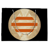 Nikias Logo Große Geschenktüte (Rückseite)