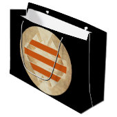 Nikias Logo Große Geschenktüte (Vorderseite Schrägansicht)