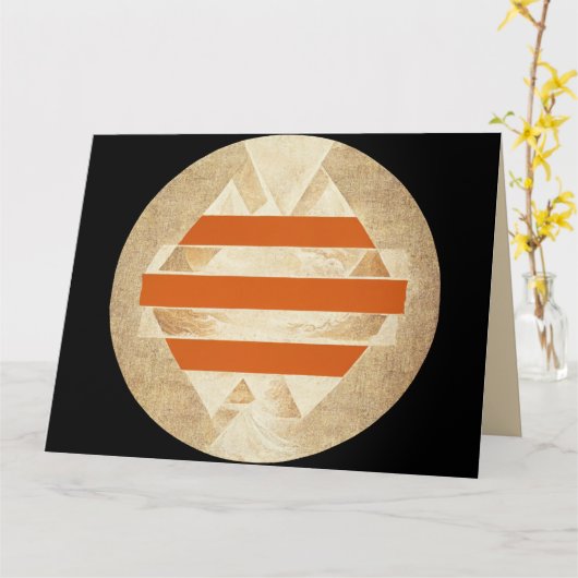 Nikias Logo Karte (Gelbe Blume)