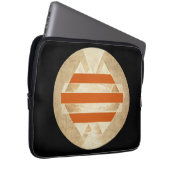 Nikias Logo Laptopschutzhülle (Vorne Rechts)