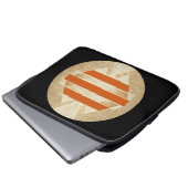 Nikias Logo Laptopschutzhülle (Vorne Knopf)
