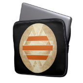 Nikias Logo Laptopschutzhülle (Vorderseite Links)