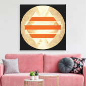 Nikias Logo Leinwanddruck (Insitu (Wohnzimmer))