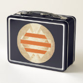 Nikias Logo Metall Brotdose (Rückseite)