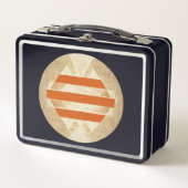 Nikias Logo Metall Brotdose (Vorderseite)