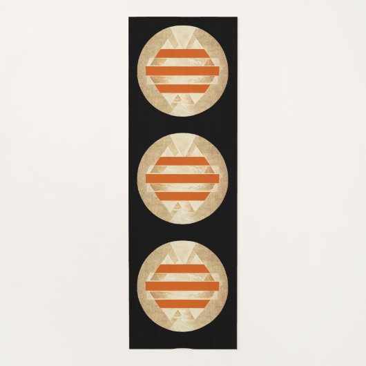 Nikias Logo Yogamatte (Vorderseite)