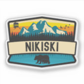 Nikiski, Alaska Aufkleber (Vorderseite)