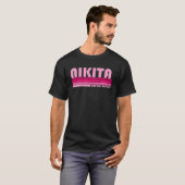NIKITA Name Personalisiert Retro Vintag 80er 90S B T-Shirt (Vorne ganz)