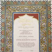 Nikkah Certificate Islamische Ehe Foliendrucke