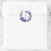 Nikkah-Gastgeschenk Hochzeit-Aufkleber Runder Aufkleber (Tasche)