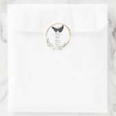 Nikkah-Geschenkaufkleber Runder Aufkleber (Tasche)