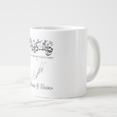 Nikkah Mubarak Jumbo-Tasse (Vorderseite Rechts)