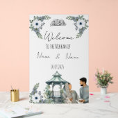 Nikkah-Zeichen Acrylschild (Hochzeit)