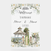 Nikkah-Zeichen Acrylschild (Vorderseite)