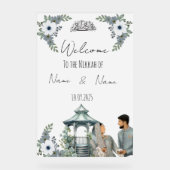 Nikkah-Zeichen Acrylschild (Vorderseite)