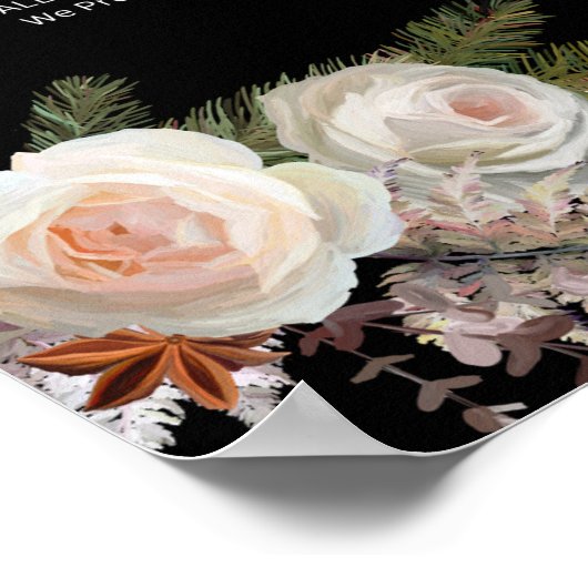 Nikkah-Zertifikat Poster (Ecke)