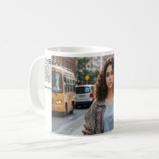 Nikki Bowman Tasse, 11 oz Kaffeetasse (Vorderseite Links)