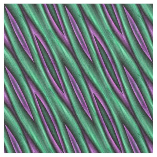 Nikki grün und lila abstrakt stoff (Nahaufnahme)