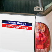 Nikki Haley 2024 Autoaufkleber (Auf Lkw)