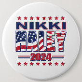 Nikki Haley 2024 Button (Vorderseite)