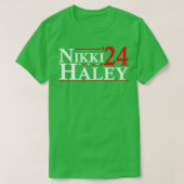 Nikki Haley 2024 T-Shirt (Design vorne)