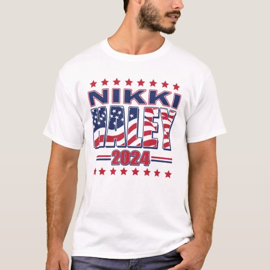 Nikki Haley 2024 T-Shirt (Vorderseite)