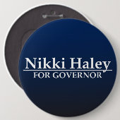 Nikki Haley für Gouverneur Button (Vorne & Hinten)