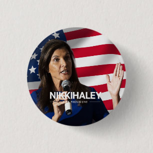 Nikki Haley für Präsident 2024 Button