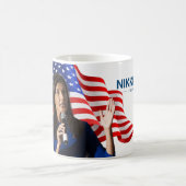 Nikki Haley für Präsident 2024 Kaffeetasse (Mittel)