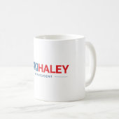 Nikki Haley für Präsident 2024 Kaffeetasse (VorderseiteRechts)