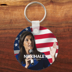 Nikki Haley für Präsident 2024 Schlüsselanhänger