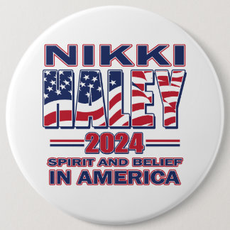 Nikki Haley - für Präsident Button