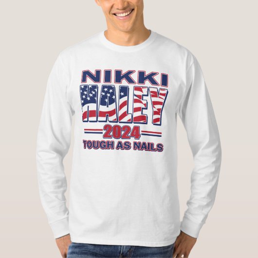 Nikki Haley für Präsident T-Shirt (Vorderseite)