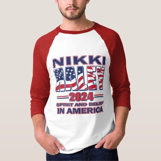 Nikki Haley für Präsident T-Shirt (Vorderseite)