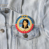 Nikki Haley für Präsidenten 2016 Button (Beispiel)