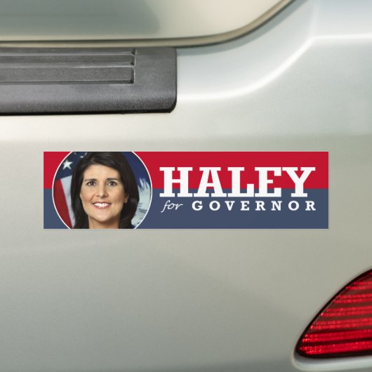 NIKKI HALEY KAMPAGNE AUTOAUFKLEBER (Auf Auto)