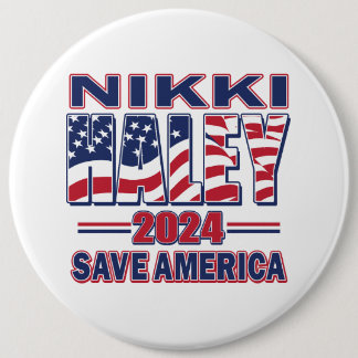 Nikki Haley Rettete Amerika Button