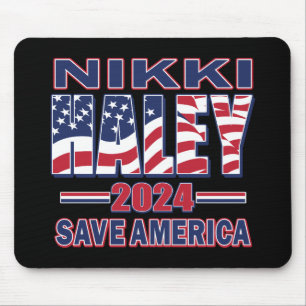 Nikki Haley Rettete Amerika Mousepad