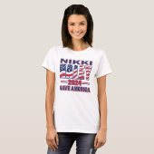 Nikki Haley Rettete Amerika T-Shirt (Vorne ganz)
