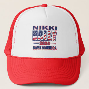 Nikki Haley Rettete Amerika Truckerkappe