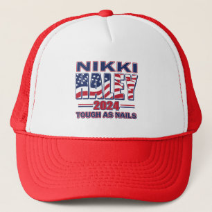 Nikki Haley tough As Nails Truckerkappe
