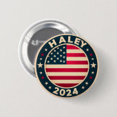 NIKKI HALLEY BUTTON (Vorne & Hinten)