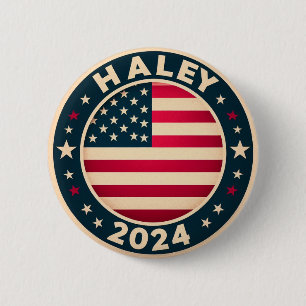 NIKKI HALLEY BUTTON