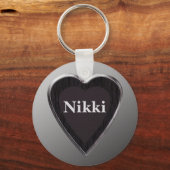 Nikki Heart Keychain von 369MyName Schlüsselanhänger (Vorderseite)