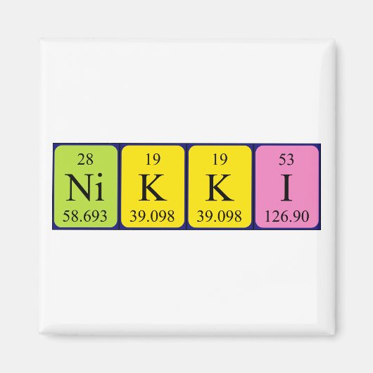 Nikki-Magnet Magnet (Vorne)