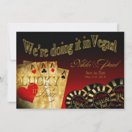 Nikki & Paul Las Vegas Deluxe Save the Date