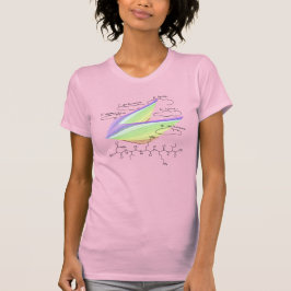 NIKKI-Peptid, AUC-Thema, benutzerdefinierter Text, Tri-Blend Shirt