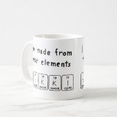 Nikki Periodenname Tasse (Vorderseite Links)