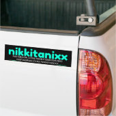 Nikkitanixx Promo Autoaufkleber (Auf Lkw)