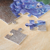 Nikko Blue Hydrangea Blume Foto Puzzle (Seite)